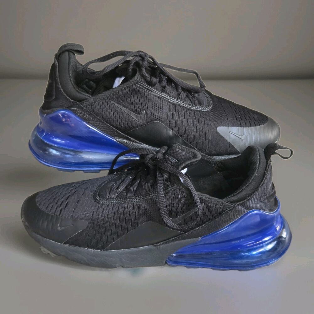 Nike Air Max 270 All Black Men's US 8 sapphire blue starry sky series